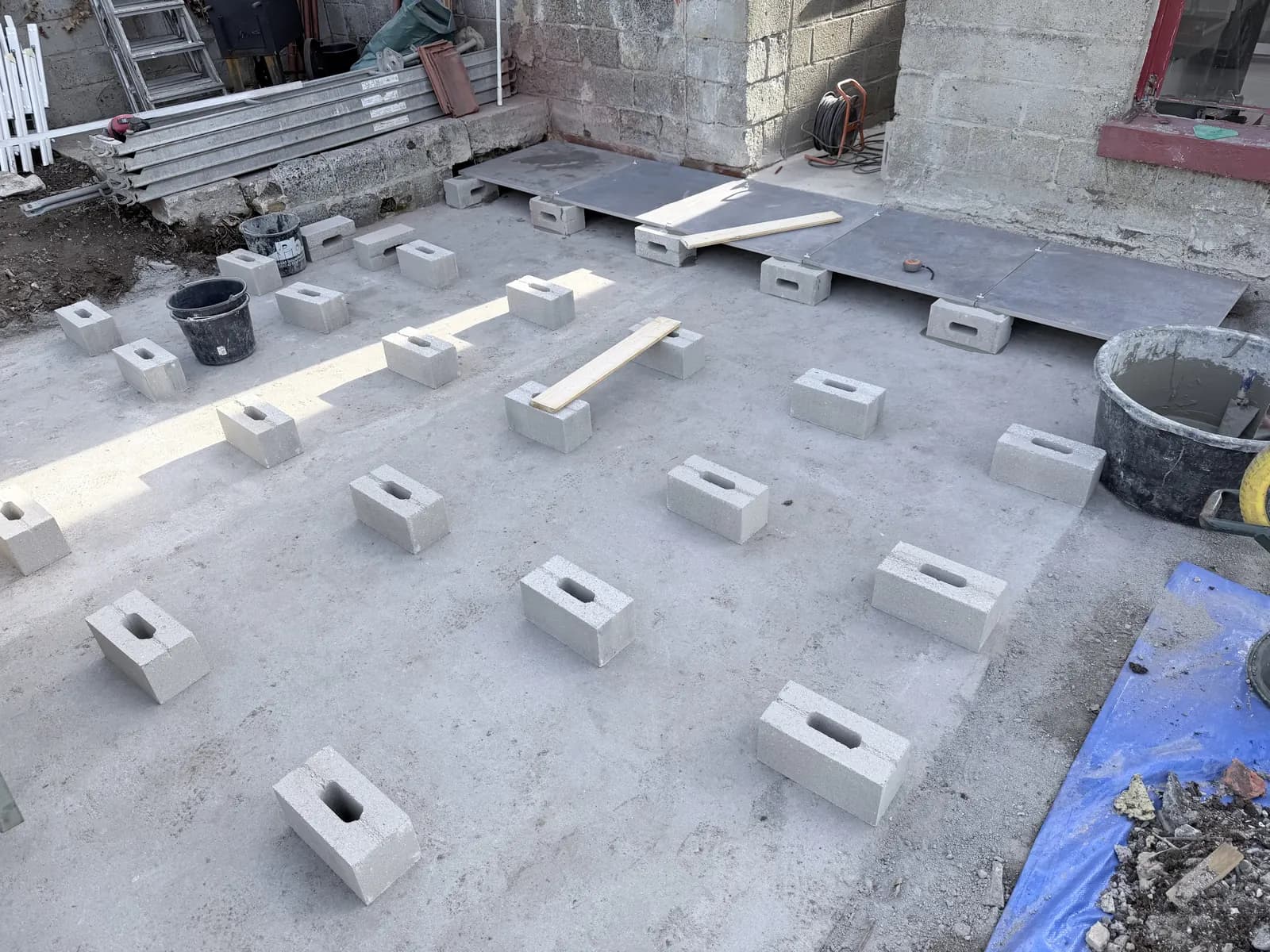 Terras met betonfundering in Zichen – foto 5