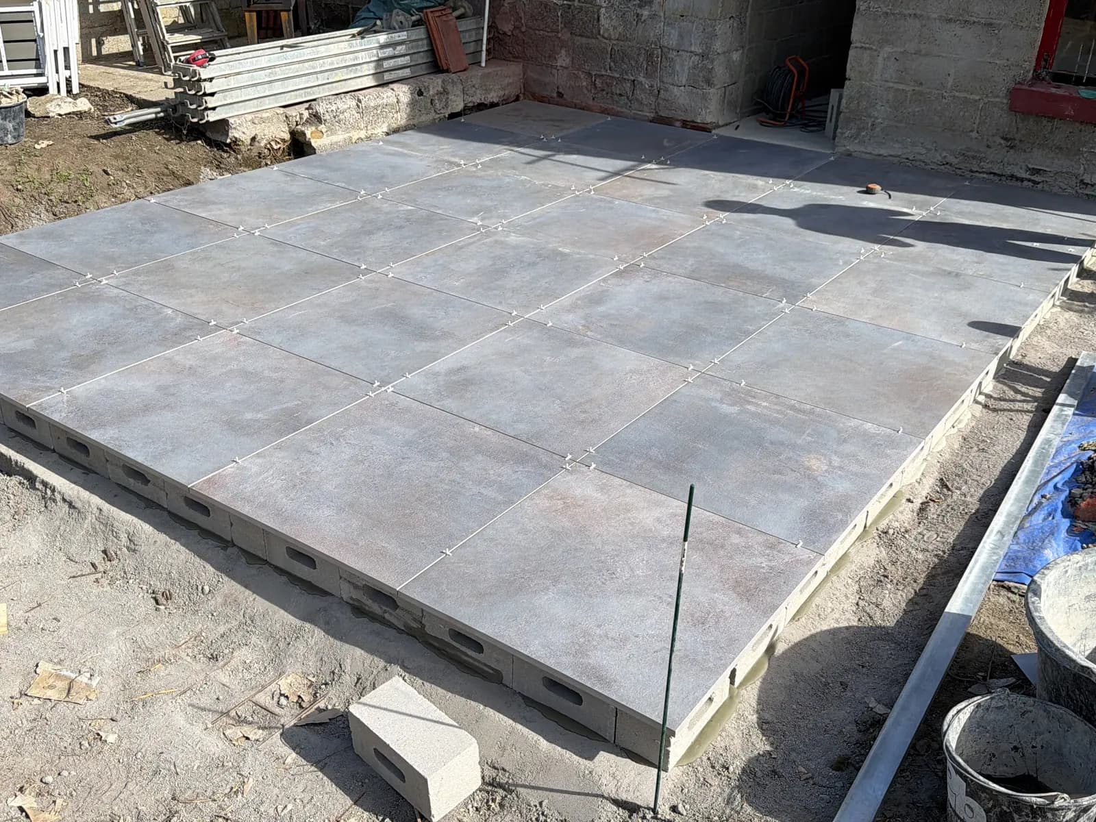 Terras met betonfundering in Zichen – foto 7